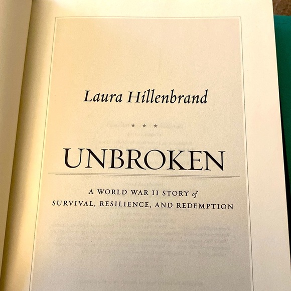 UNBROKEN A World War 2 Story of Survival, Resilience and Redemption Hillenbrand - Picture 5 of 6